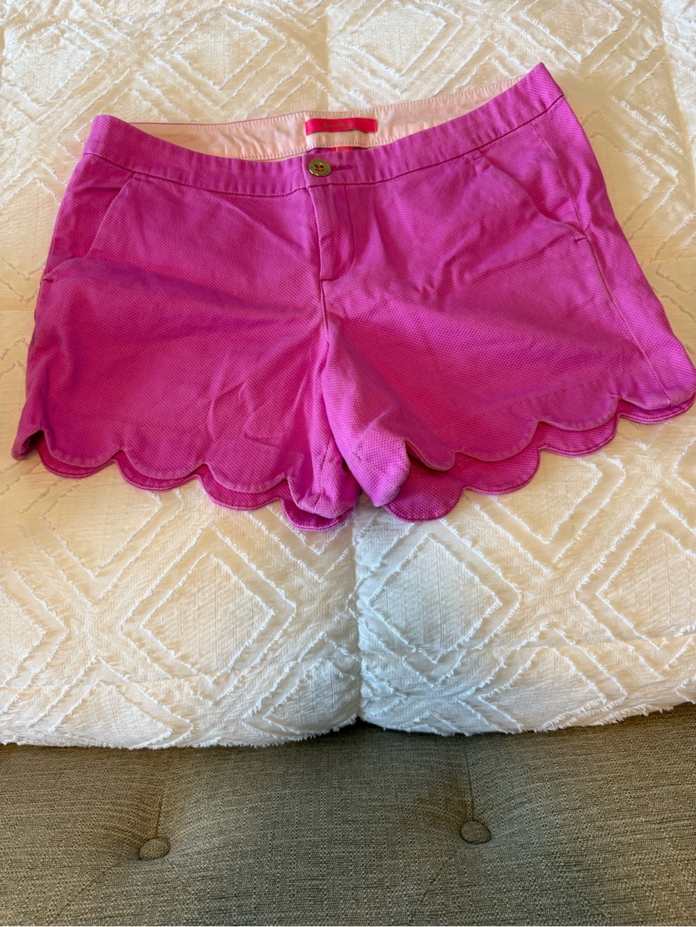 Lilly Pulitzer Magenta Buttercup Stretch Shorts